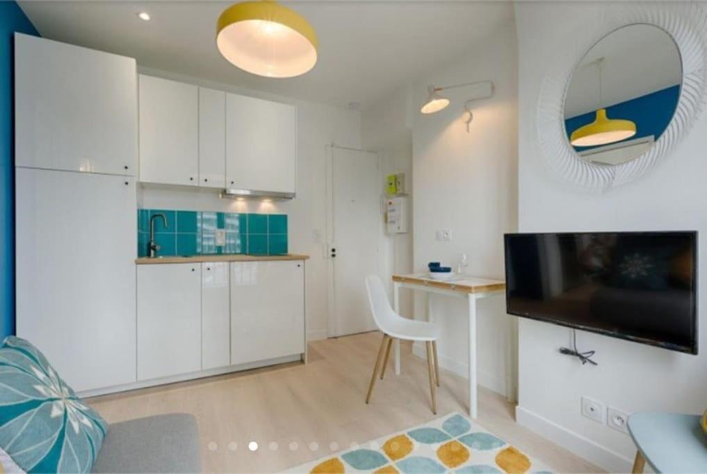 Charmant 2 Pieces Calme Et Cosy Apartment Paris Exterior photo